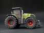 Preview: 1:32 Traktor Claas Axion 850 by Wiking - Dreck 500 Stk.Edition